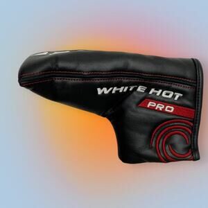 ODYSSEY White Hot Pro Blade Style Putter Headcover GOLF HEAD COVER BLACK